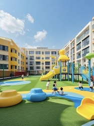 幼儿园人造草坪：安全环保与柔软度是首要考量