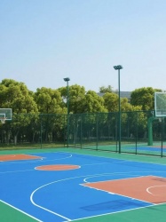小区健身区丙烯酸球场材料选择指南