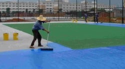 塑胶跑道施工需要多长时间？雨季、冬季能否施工？